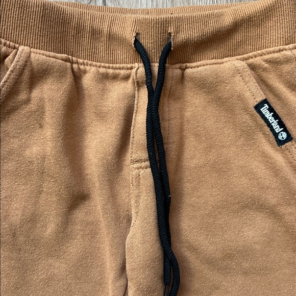 Timberland Toddler Boy Black Sweatshirt with Matching Brown Joggers Size 4T - Picture 7 of 13